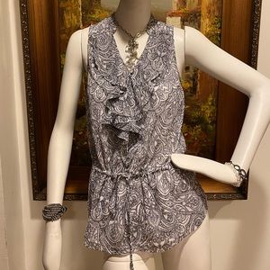 WHITE HOUSE/BLACK MARKET: Top blouse Size XXS.